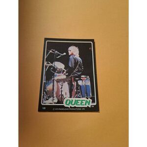 Vintage 1979 Rain Cloud Productions Queen Trading Card #18 Rock Band Memorabilia
